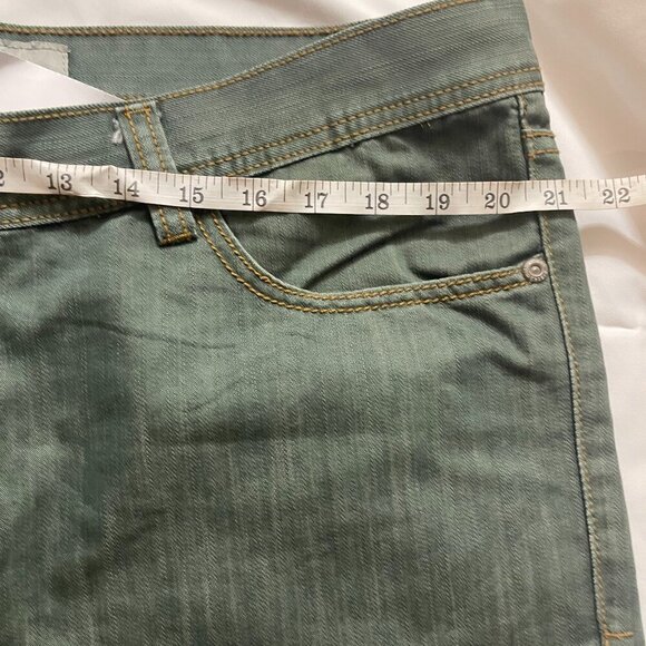 Black Smith. Men's green denim pants size 40x34. Made in China. - Picture 6 of 9